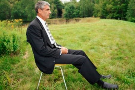 old main in chair outdoor