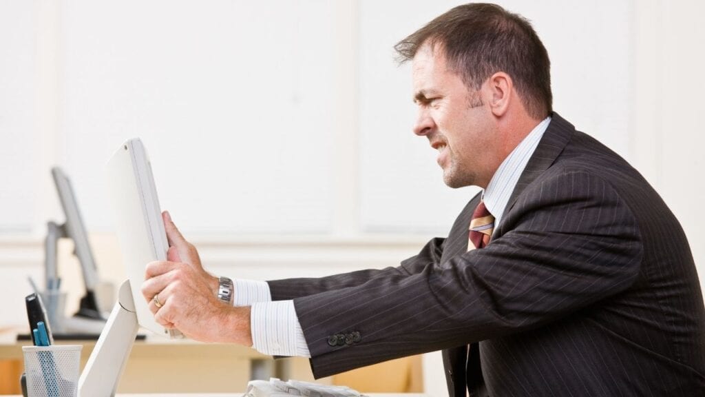 Properly Position your monitors to avoid repetitive injuries — The Back PT